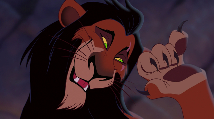  Scar en 'El rey león' 