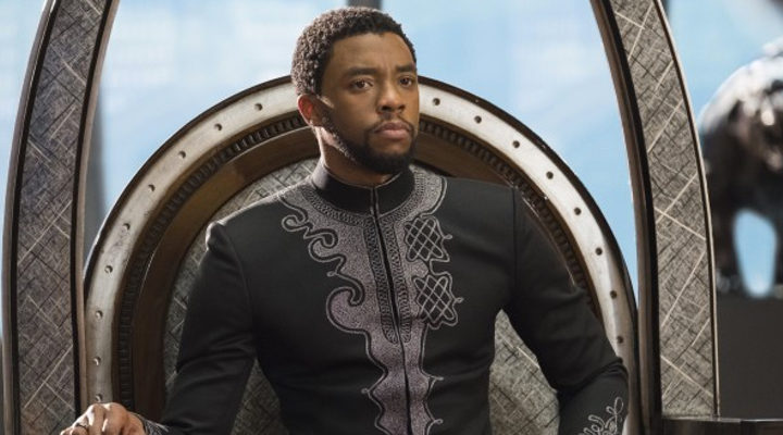 Chadwick Boseman como 'Black Panther'