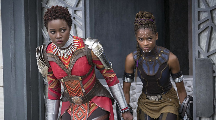 Lupita y Letitia en 'Black Panther'