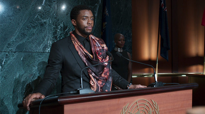 Chadwick Boseman en 'Black Panther'