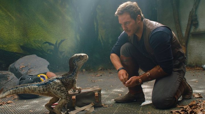 Chris Pratt en 'Jurassic World: El reino caído'