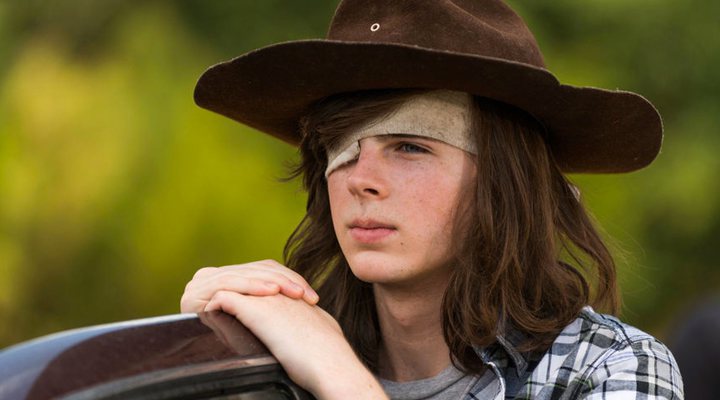  Chandler Riggs en 'The Walking Dead'