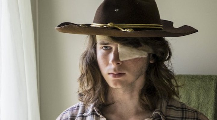 Carl en 'The Walking Dead'