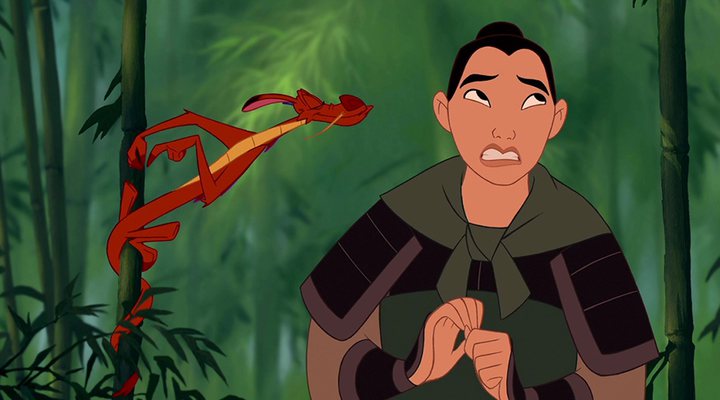 Mulán y Mushu