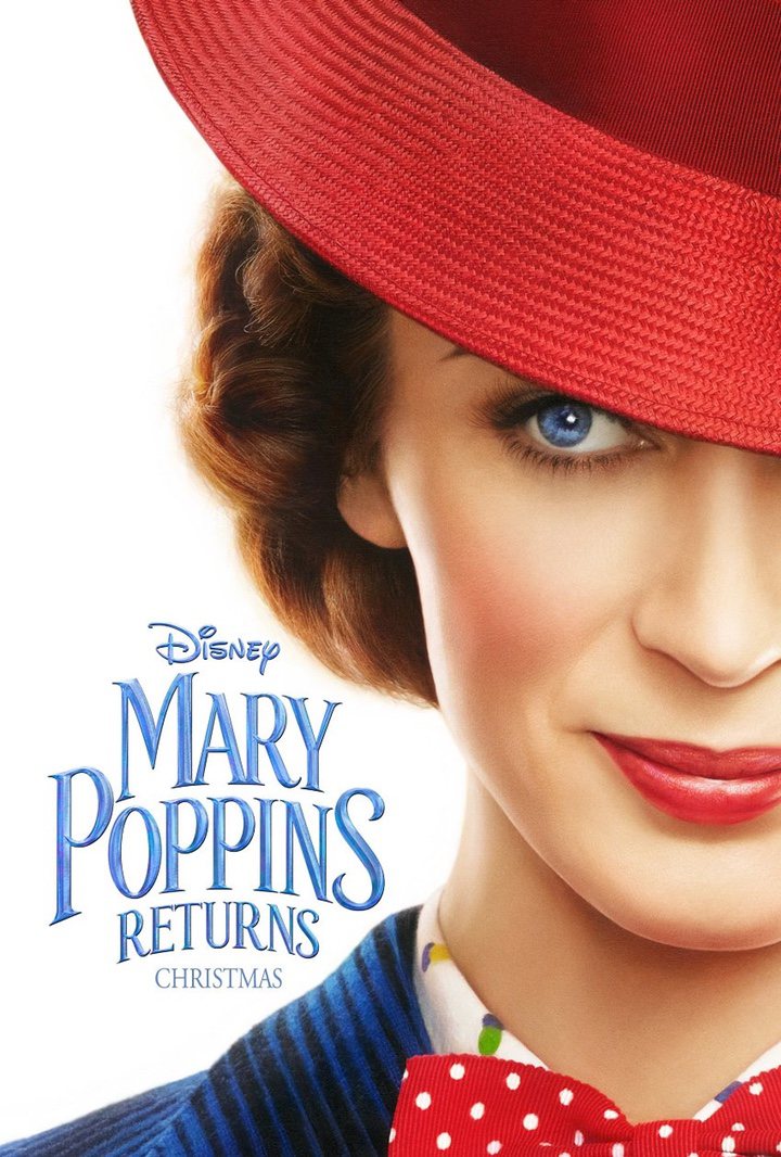 'Primer póster de 'El regreso de Mary Poppins''