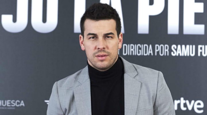 Mario Casas presentando 'Bajo la piel del lobo' en Madrid