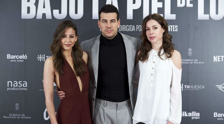 Irene Escolar, Mario Casas y Ruth Díaz