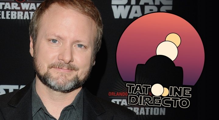  Rian Johnson posando en la Star Wars Celebration 2017