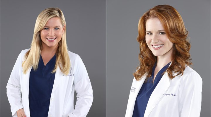  Jessica Capshaw y Sarah Drew