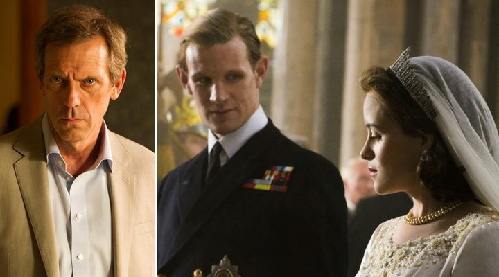  Hugh Laurie, el que podría ser el nuevo Duque de Edimburgo en 'The Crown' junto a Claire Foy y Matt Smith