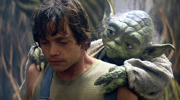 'Luke y Yoda se reencuentran en 'Los últimos Jedi''