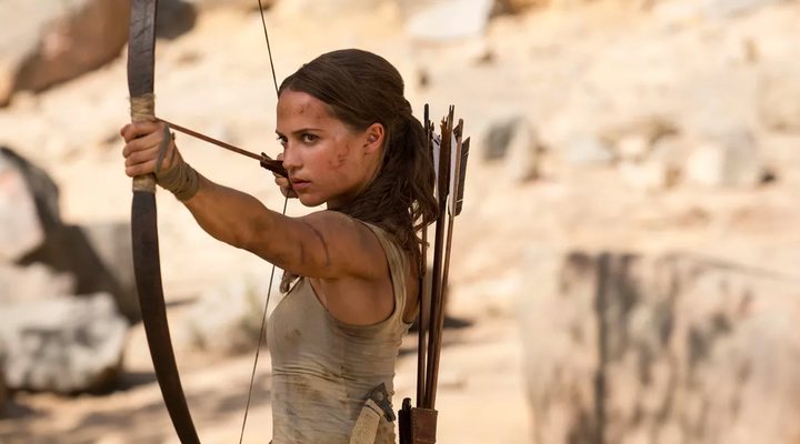 Alicia Vikander como Lara Croft en 'Tomb Raider'