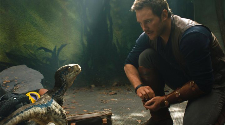 Chris Pratt en 'Jurassic World: El reino caído'