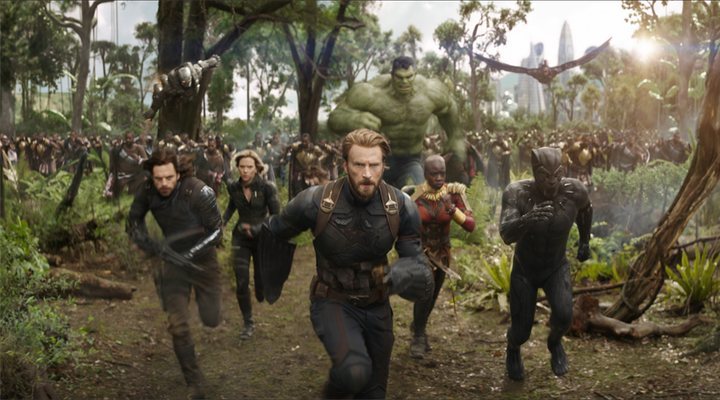 Fotograma de 'Vengadores: Infinity War'