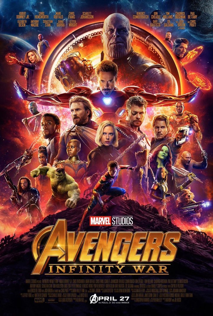 Nuevo póster 'Vengadores: Infinity War'