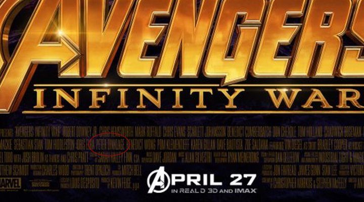 Póster de 'Vengadores: Infinity War'