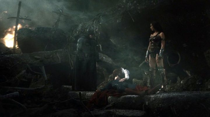 Escena de la muerte de Superman en 'Batman v Superman'