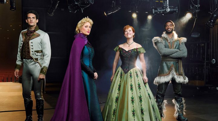 El reparto del musical de 'Frozen'