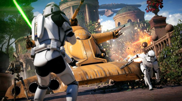 Imagen promocional de 'Star Wars Battlefront II'