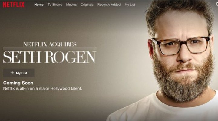 Panel de 'Netflix Acquires Seth Rogen'