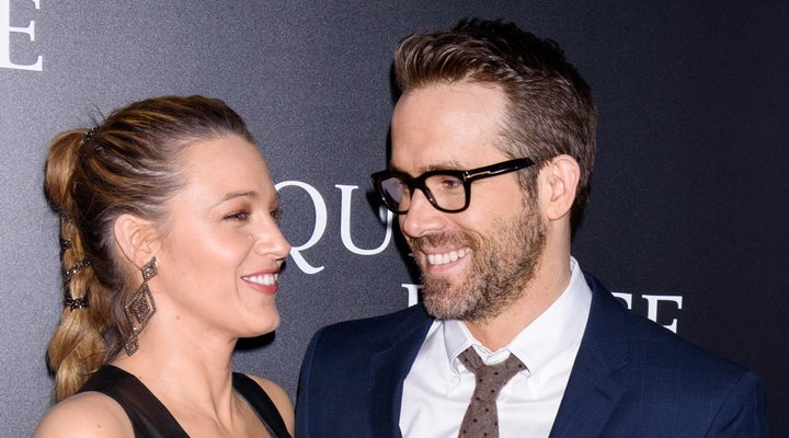 Ryan Reynolds y Blake Lively en la premiere de 'Un lugar tranquilo'