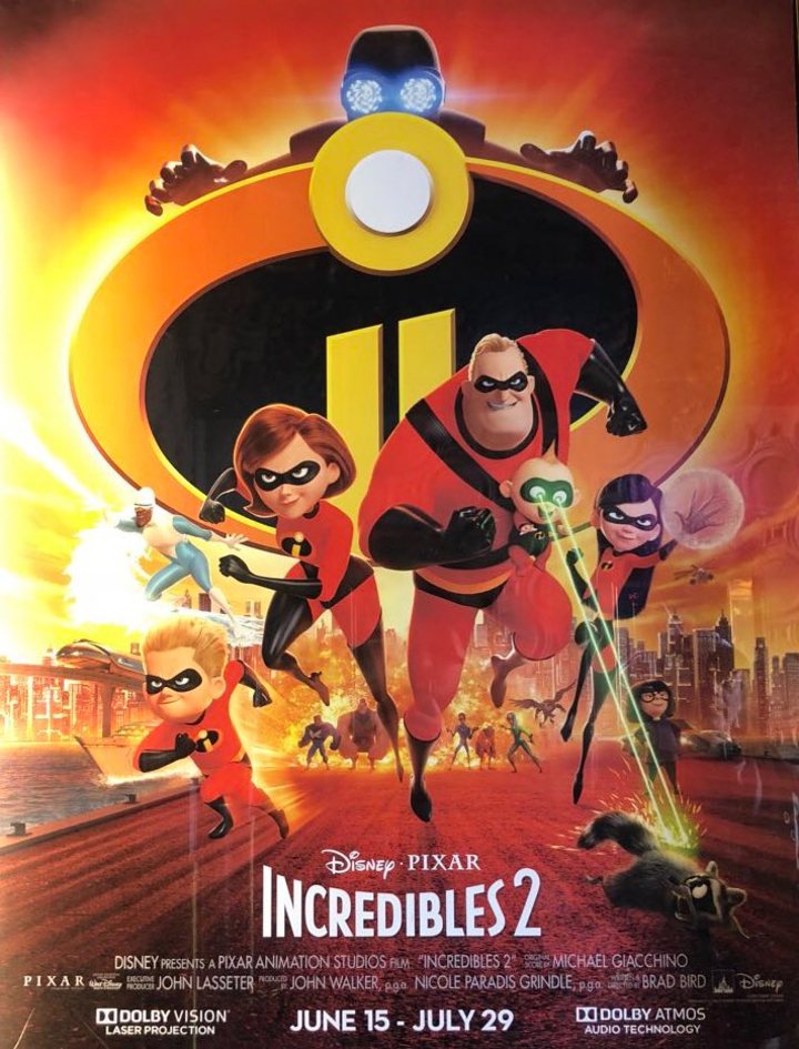 Póster de 'Los increíbles 2'