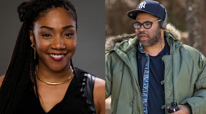 Tiffany Haddish y Jordan Peele