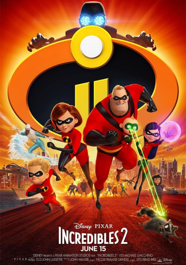 Poster de 'Los increíbles 2'