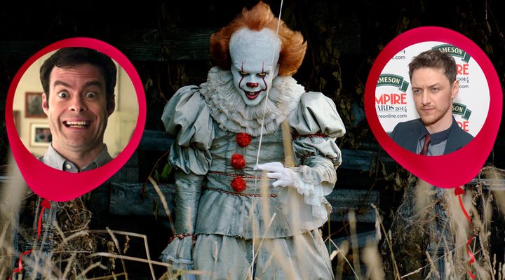 Hader y McAvoy en la secuela de 'It'