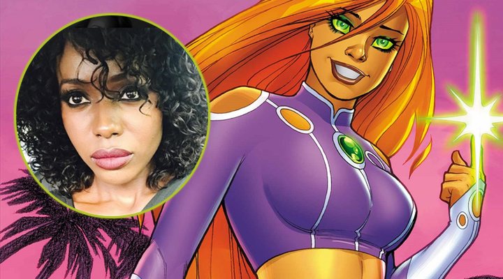  'Titans' Starfire Rodaje