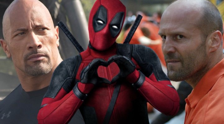  Dwayne Johnson, Deadpool y Jason Statham