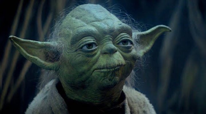 Yoda en 'Star Wars: Los últimos Jedi'