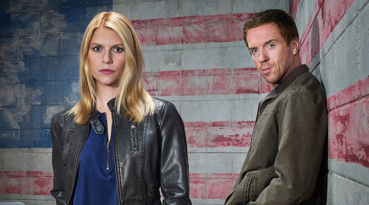 Claire Danes y Rupert Friend en una imagen promocional de 'Homeland'