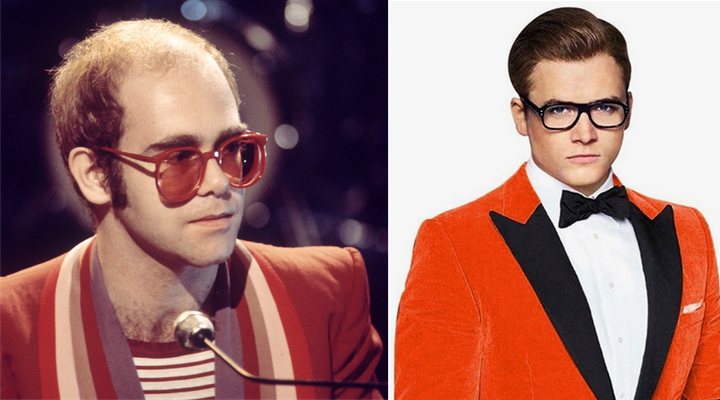 Taron Egerton y Elton John