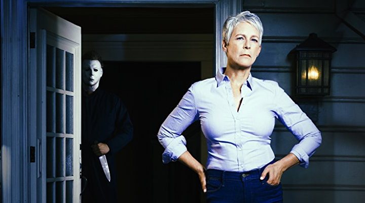 Jamie Lee Curtis y Michael Myers