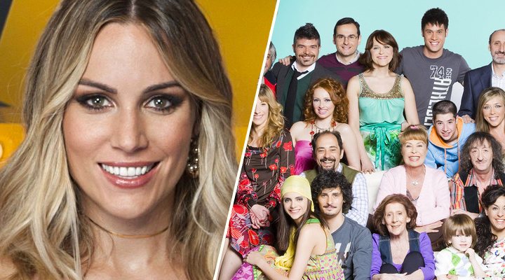 Edurne y el reparto de 'La que se avecina'