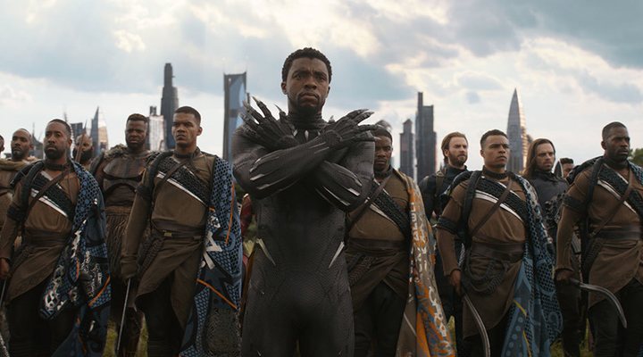 Black Panther en 'Vengadores: Infinity War'