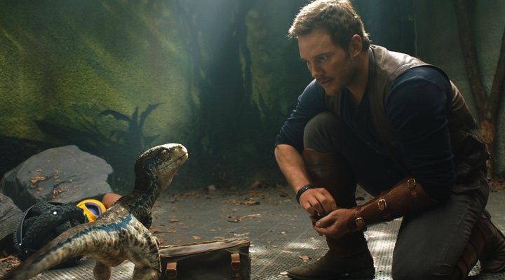 Chris Pratt en 'Jurassic World: El reino caído'