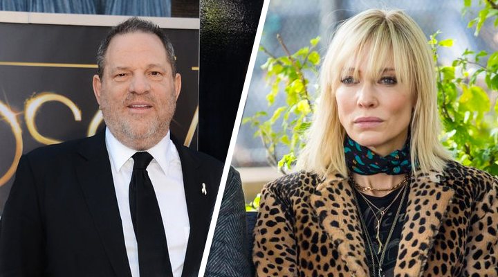 Harvey Weinstein y Cate Blanchett en 'Ocean's 8'