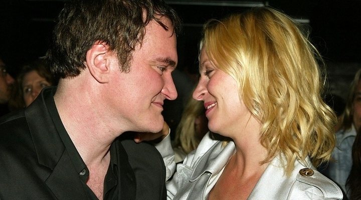 Uma Thurman y Quentin Tarantino