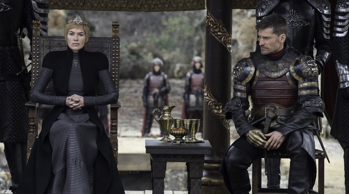 Cersei y Jamie Lannister en 'Juego de tronos'