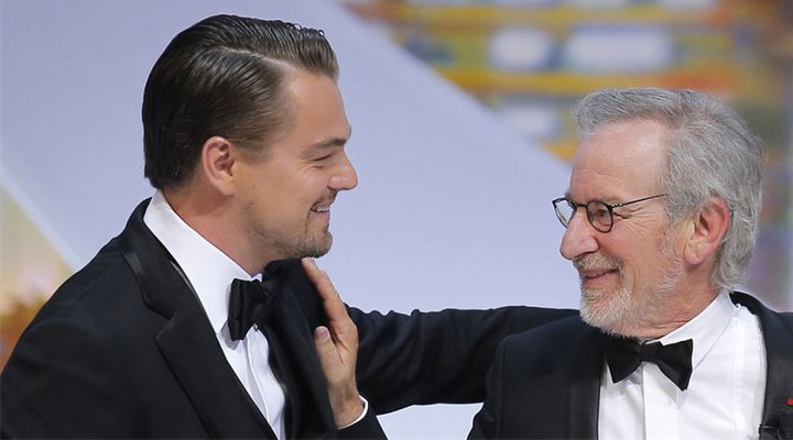 Steven Spielberg y Leonardo DiCaprio