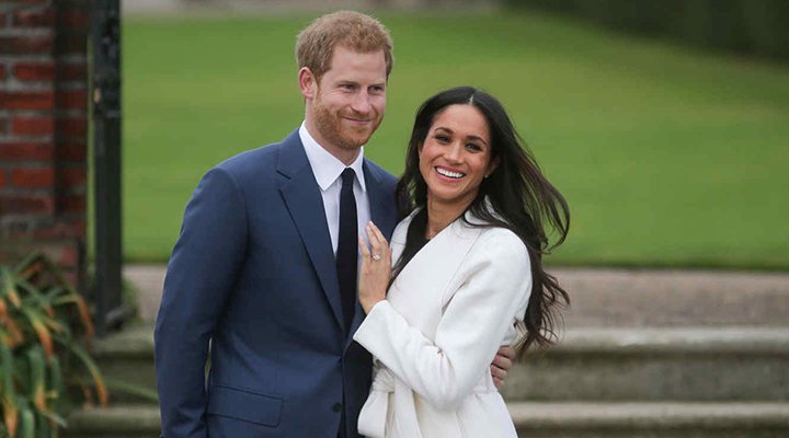 Príncipe Enrique de Inglaterra y Meghan Markle