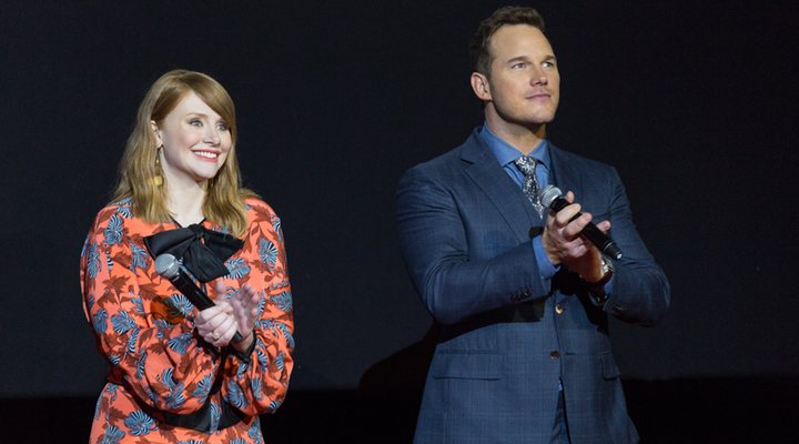 Bryce Dallas-Howard y Chris Pratt