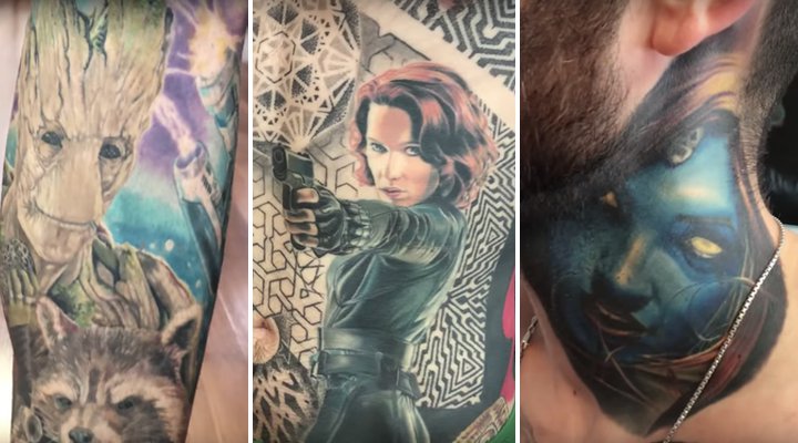  Tatuajes Marvel