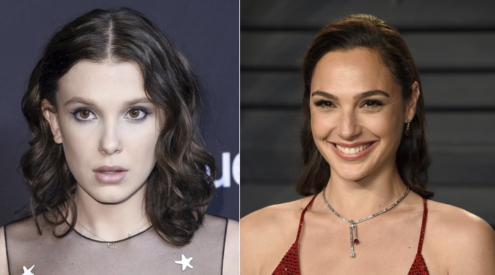  Millie Bobby Brown y Gal Gadot