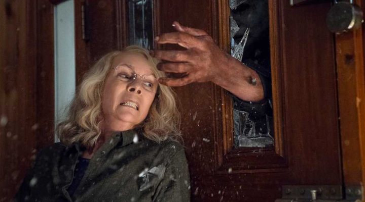 Jamie Lee Curtis como Laurie Strode en el reboot de 'La noche de Halloween'