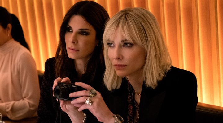 Sandra Bullock y Cate Blanchett en 'Ocean's 8'