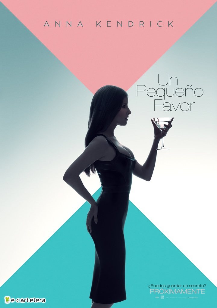 Póster de 'Un pequeño favor' con Anna Kendrick