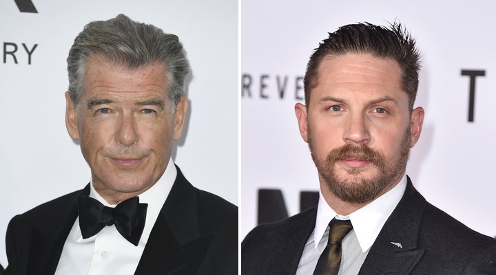 Pierce Brosnan y Tom Hardy